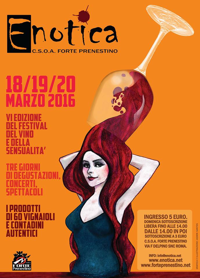 Enotica VI edizione | 18-20 marzo | Forte Prenestino